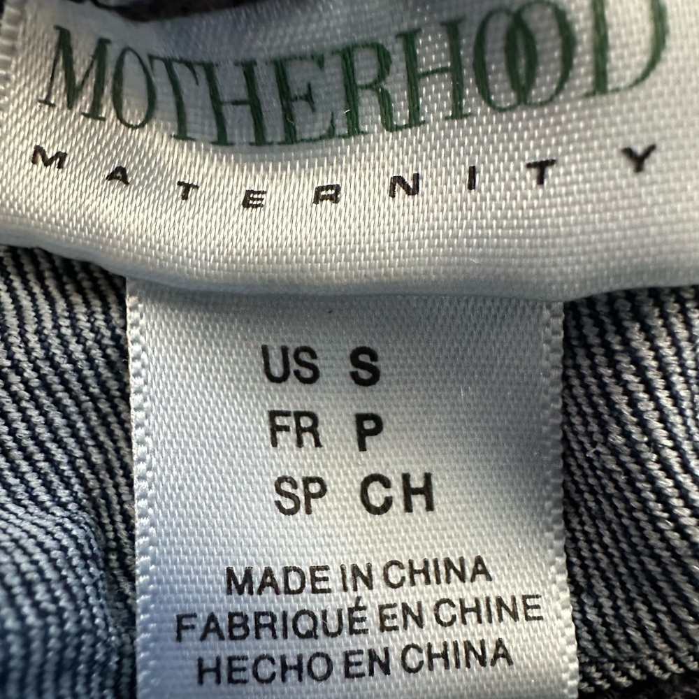 Motherhood Maternity Secret Fit Belly Skinny Fit Jeans Dark Blue Maternity Small - Picture 7 of 13